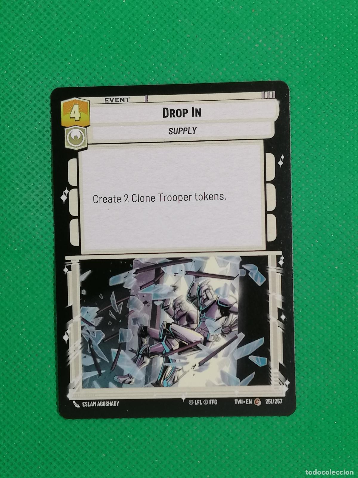 Trading Cards: DROP IN 251/257 ⚽ STAR WARS UNLIMITED TRADING CARD GAME ⚽