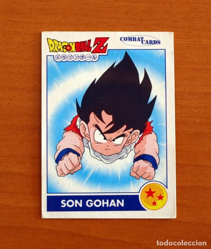 Trading Cards: Bola De Dragon - Dragon Ball - N&ordm; 34 Son Gohan - Panini 1992 - Trading Cards Combat Cards