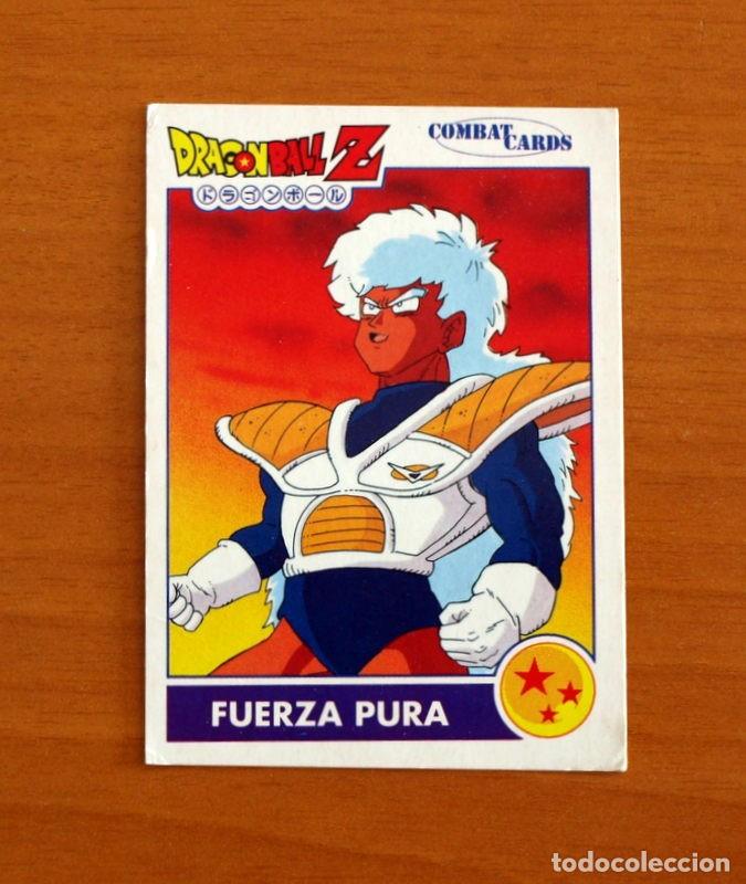 Trading Cards: Bola De Dragon - Dragon Ball - N&ordm; 45 Fuerza Pura - Panini 1992 - Trading Cards Combat Cards