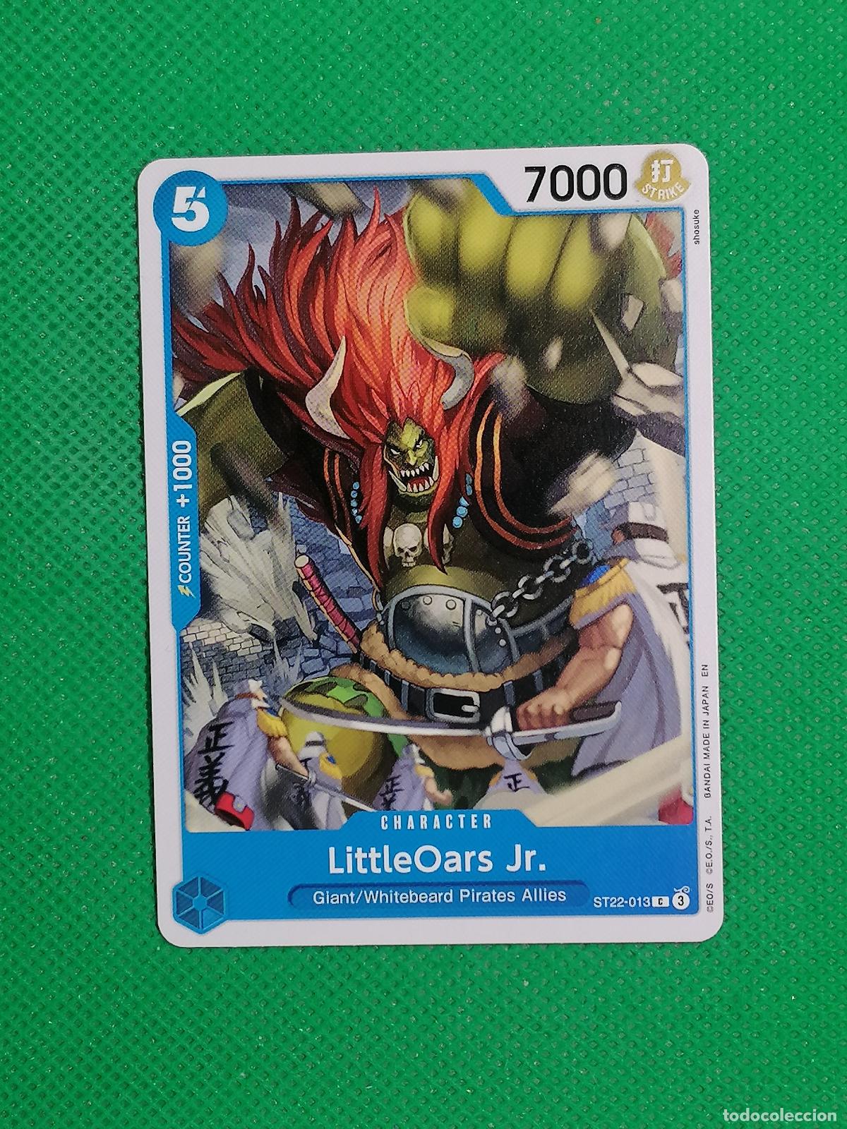 Trading Cards: ST22-013 LITTLEOARS JR ⚽ ONE PIECE TRADING CARD GAME BANDAI ⚽