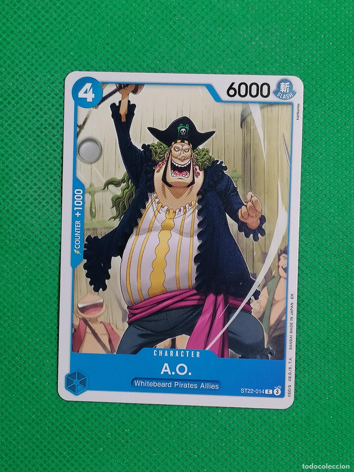 Trading Cards: ST22-014 A.O. ⚽ ONE PIECE TRADING CARD GAME BANDAI ⚽