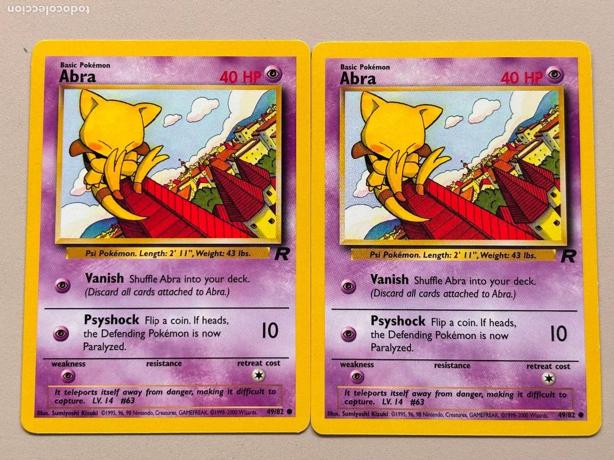 Trading Cards: POKEMON TCG - ABRA x 2( JUNGLE # 49 )