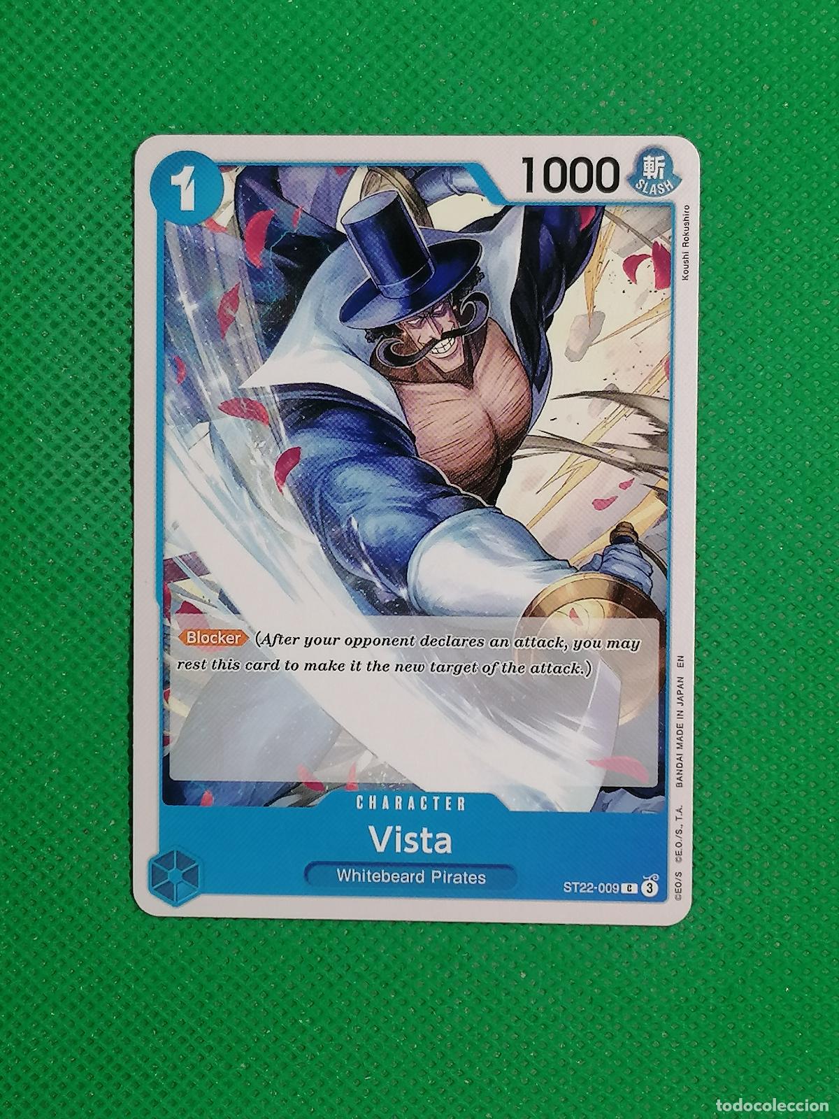 Trading Cards: ST22-009 VISTA ⚽ ONE PIECE TRADING CARD GAME BANDAI ⚽