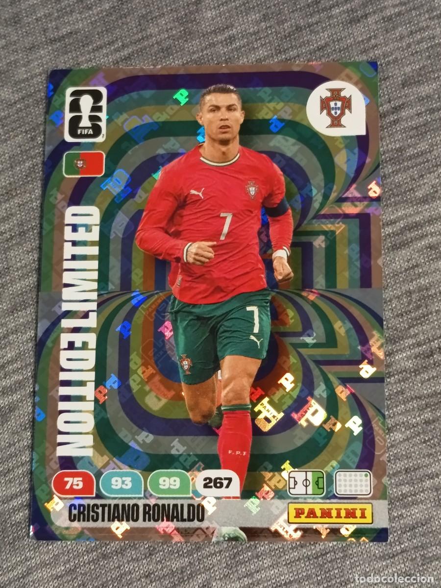 Trading Cards: ADRENALYN XL FIFA WORLD CUP 2026 LIMITED EDITION EDICION LIMITADA CRISTIANO RONALDO nuevo