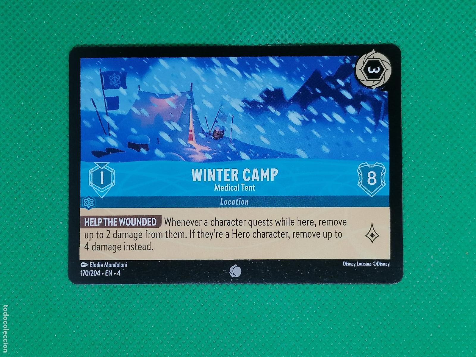 Trading Cards: WINTER CAMP 170/204 ⚽ DISNEY LORCANA TRADING CARD GAME ⚽