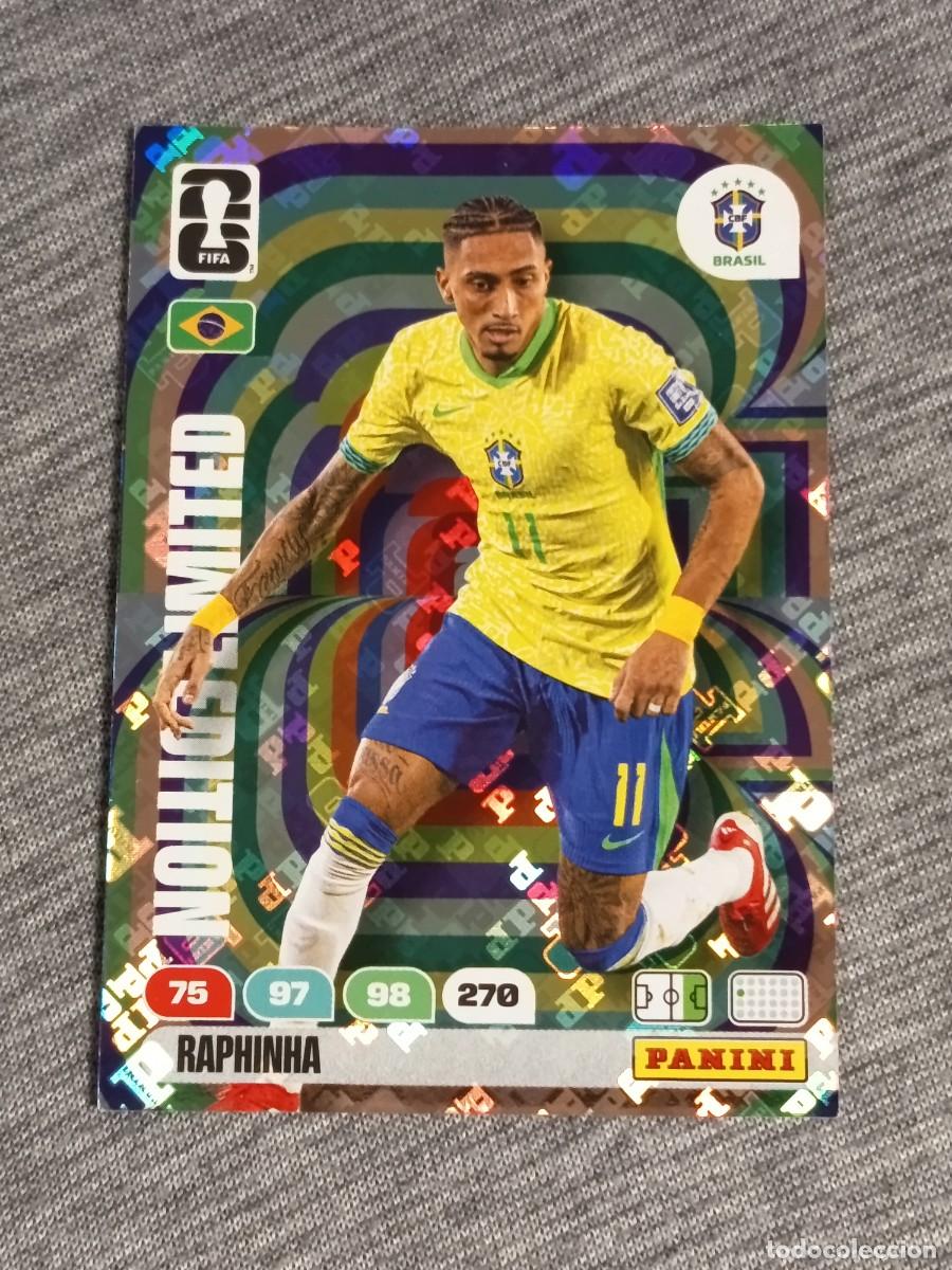Trading Cards: ADRENALYN XL FIFA WORLD CUP 2026 LIMITED EDITION EDICION LIMITADA RAPHINHA nuevo