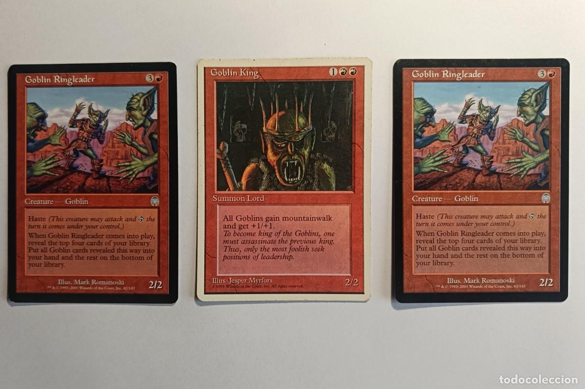 Trading Cards: Magic mazos trasgos y goblins