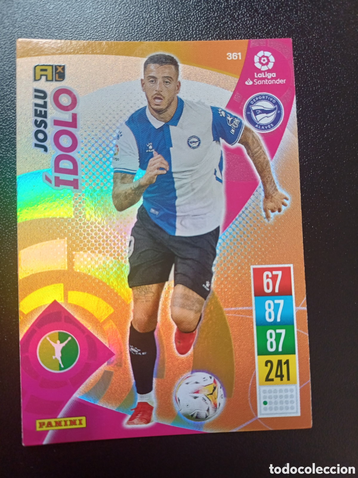Trading Cards: #361 JOSELU DEPORTIVO ALAVES IDOLO PANINI ADRENALYN XL 2021-22