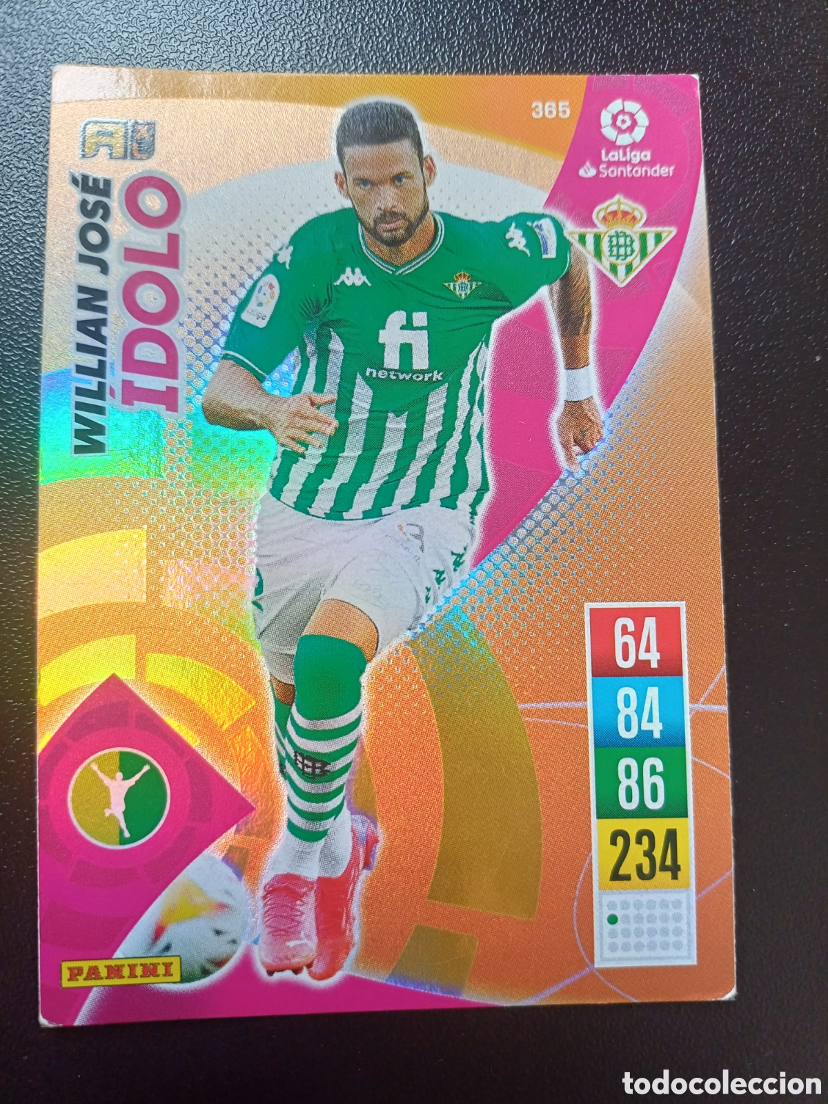 Trading Cards: #365 WILLIAM JOSE REAL BETIS BALOMPIE IDOLO PANINI ADRENALYN XL 2021-22