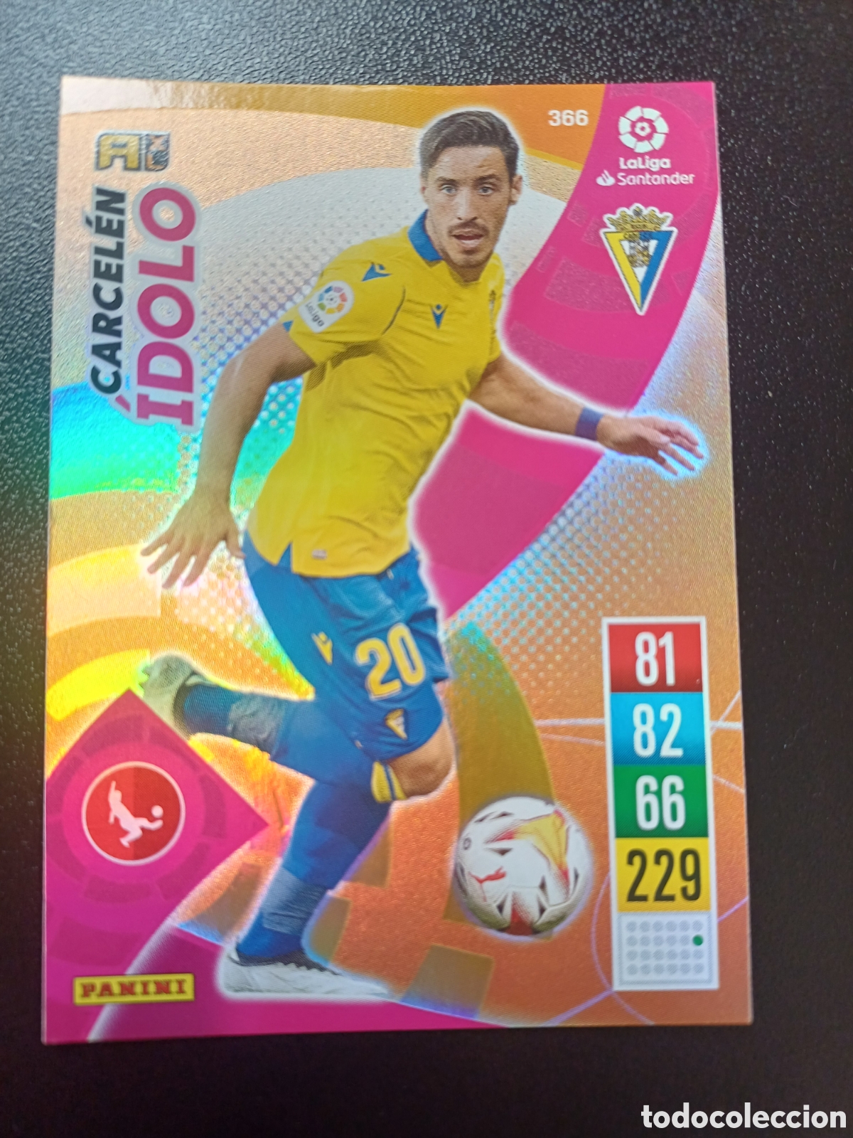 Trading Cards: #366 CARCELEN CADIZ CF IDOLO PANINI ADRENALYN XL 2021-22