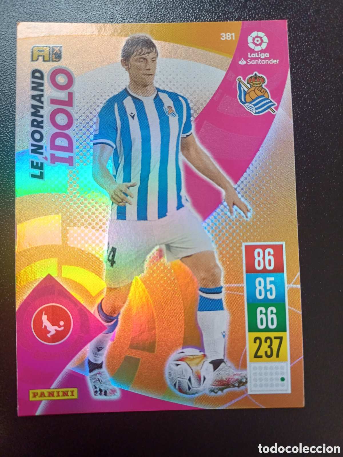 Trading Cards: #381 LE NORMAND REAL SOCIEDAD IDOLO PANINI ADRENALYN XL 2021-22
