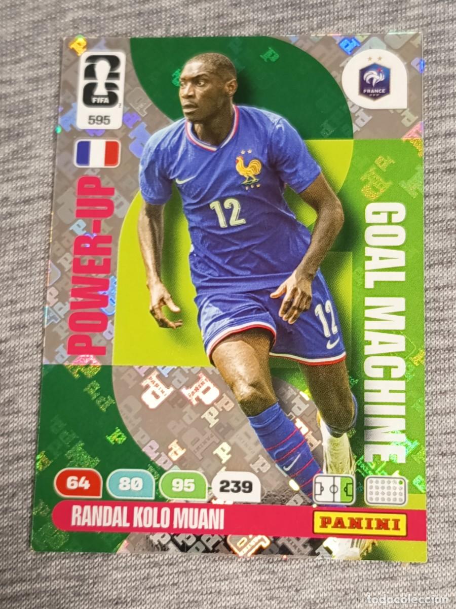 Trading Cards: ADRENALYN XL FIFA WORLD CUP 2026 RANDAL KOLO MUANI N&deg;595 POWER-UP GOAL MACHINE nuevo