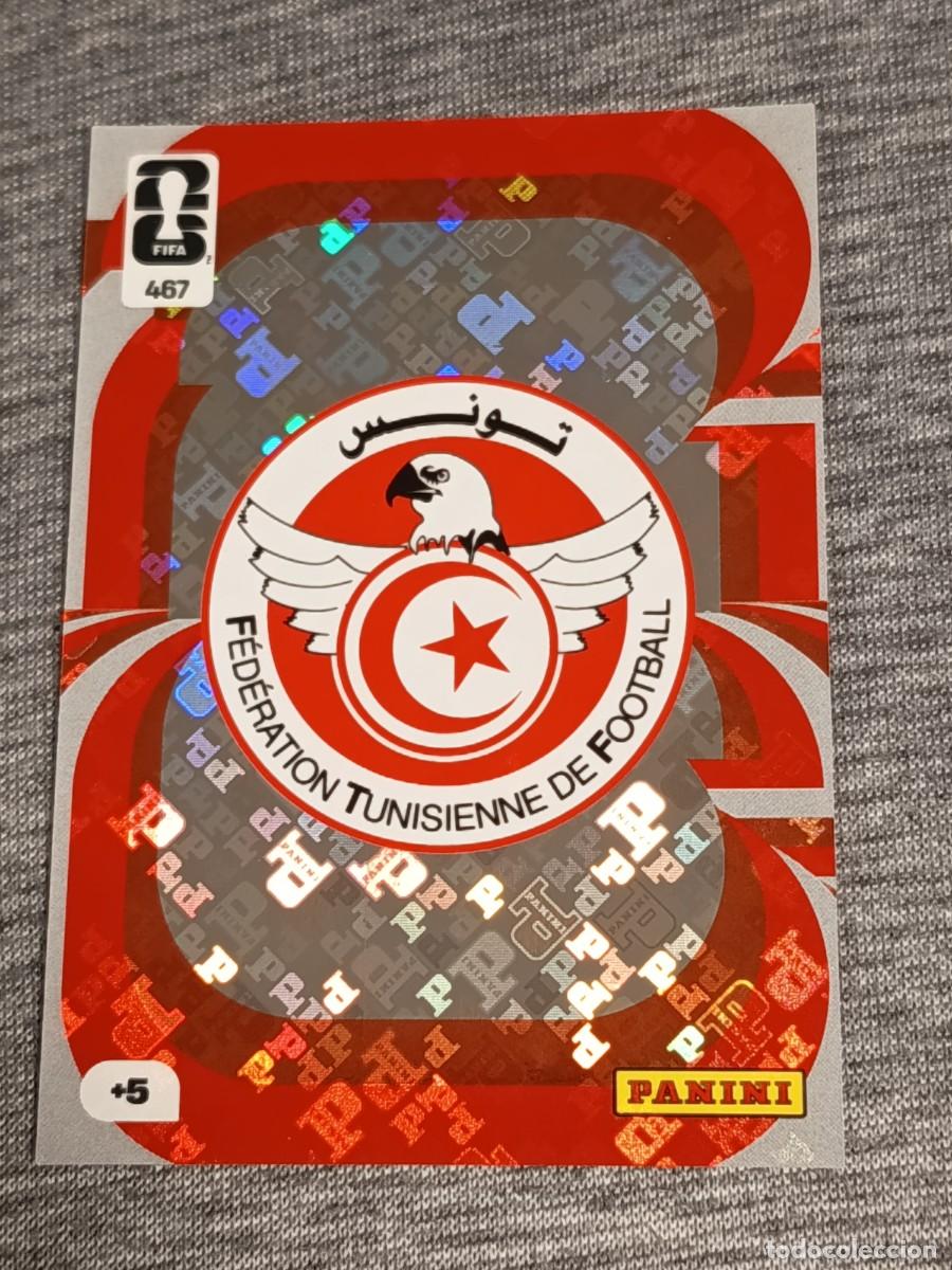 Trading Cards: ADRENALYN XL FIFA WORLD CUP 2026 ESCUDO N&deg;467 TUNEZ nuevo