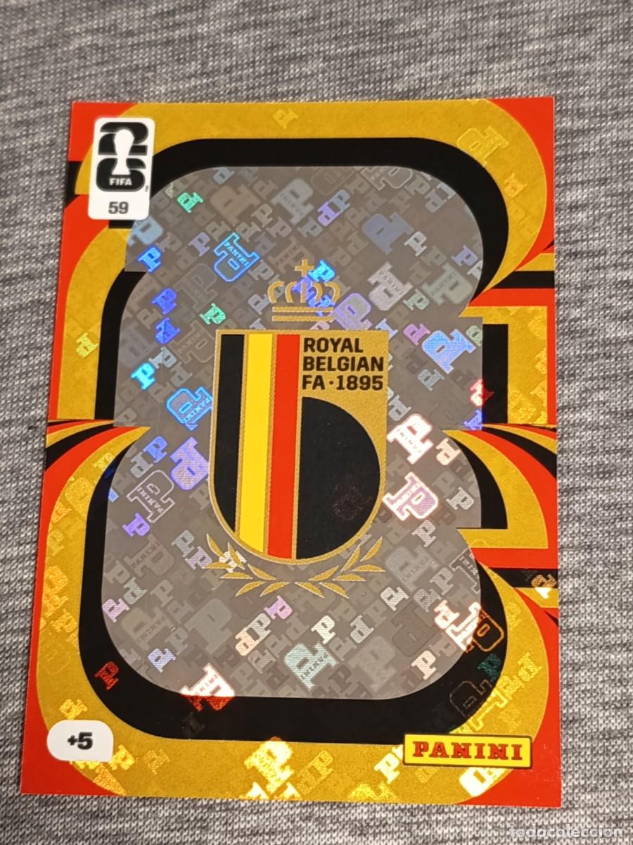 Trading Cards: ADRENALYN XL FIFA WORLD CUP 2026 ESCUDO N&deg;59 BELGICA nuevo