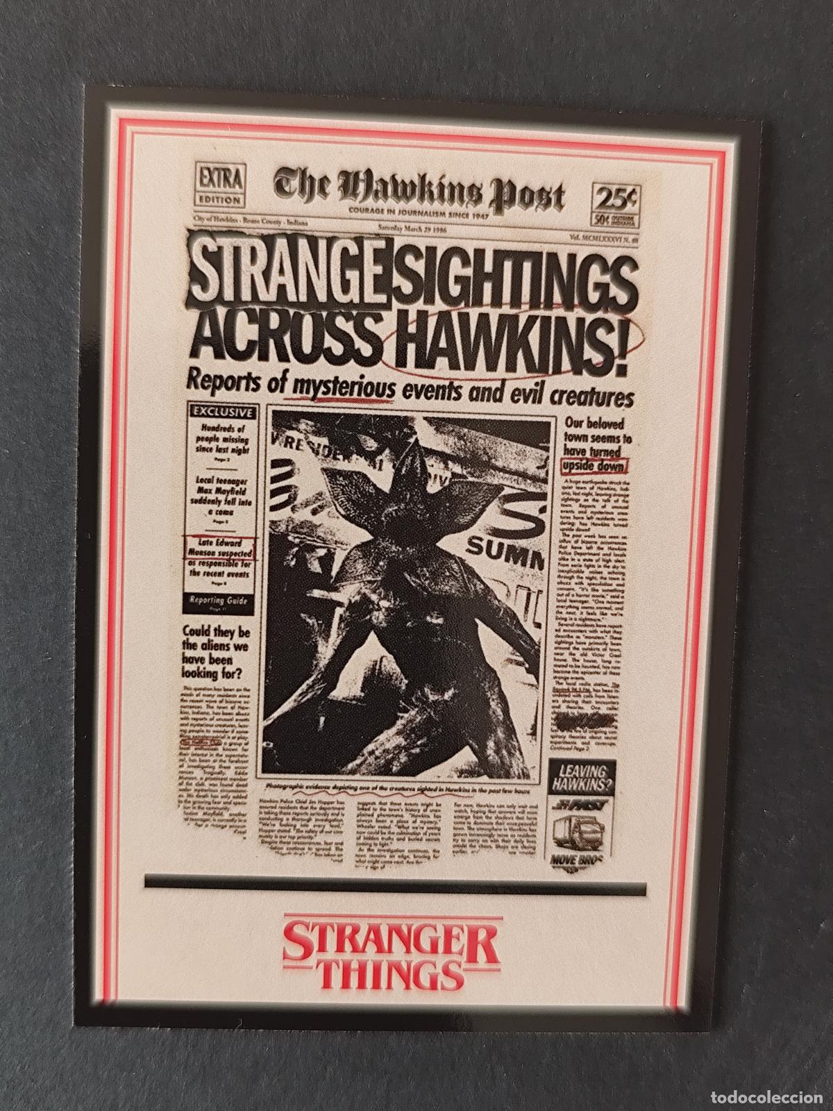 Trading Cards: CARD 188 CL&Aacute;SICOS DE CULTO STRANGER THINGS THIS IS OUR STORY 2026 PANINI