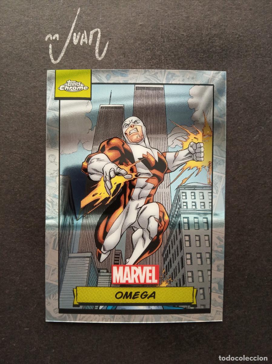 Trading Cards: N&ordm; 64 OMEGA ''WEAPON OMEGA'' ⚽ TOPPS &reg; CHROME MARVEL TRADING CARDS 2024 NUEVO