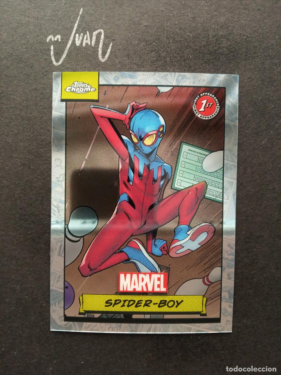 Trading Cards: N&ordm; 40 1ST APPEARANCE SPIDER-BOY ''BAILEY BRIGGS'' TOPPS &reg; CHROME MARVEL TRADING CARDS 2024 NUEVO