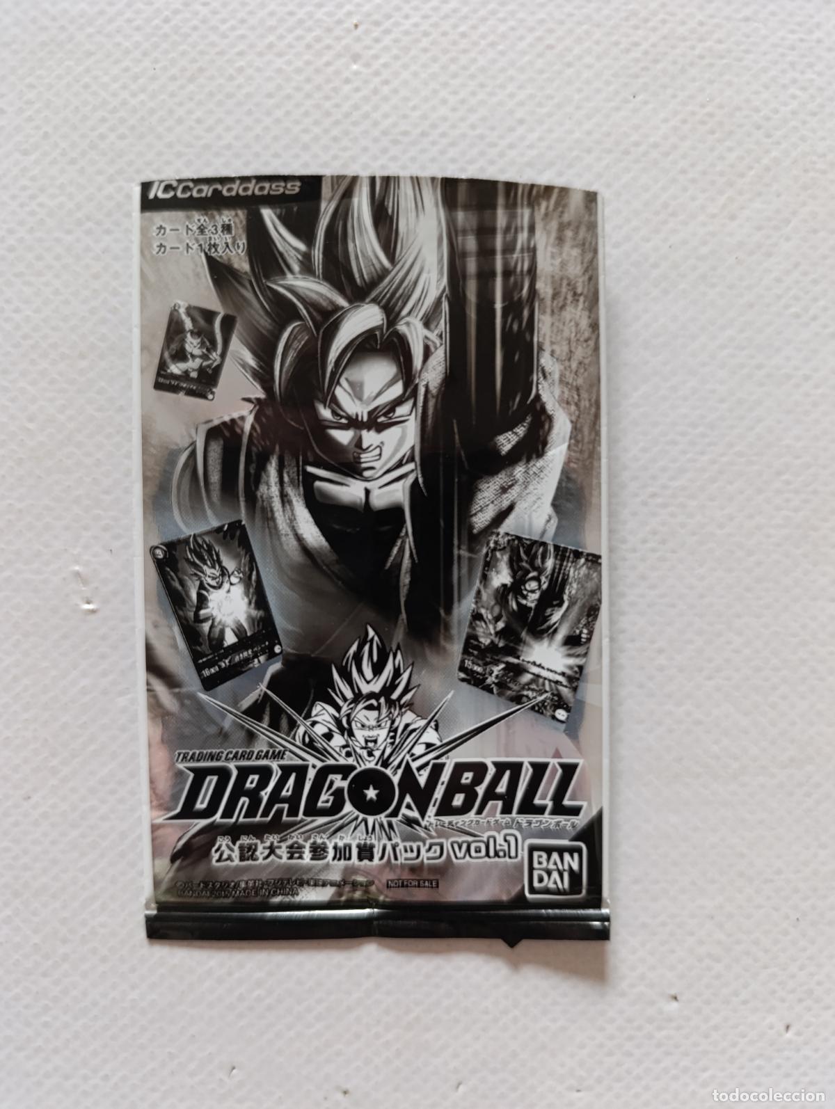 Trading Cards: SOBRE VACIO DRAGON BALL TRADING CARD GAME - BANDAI 2015 - ESTA VACIO (209A)