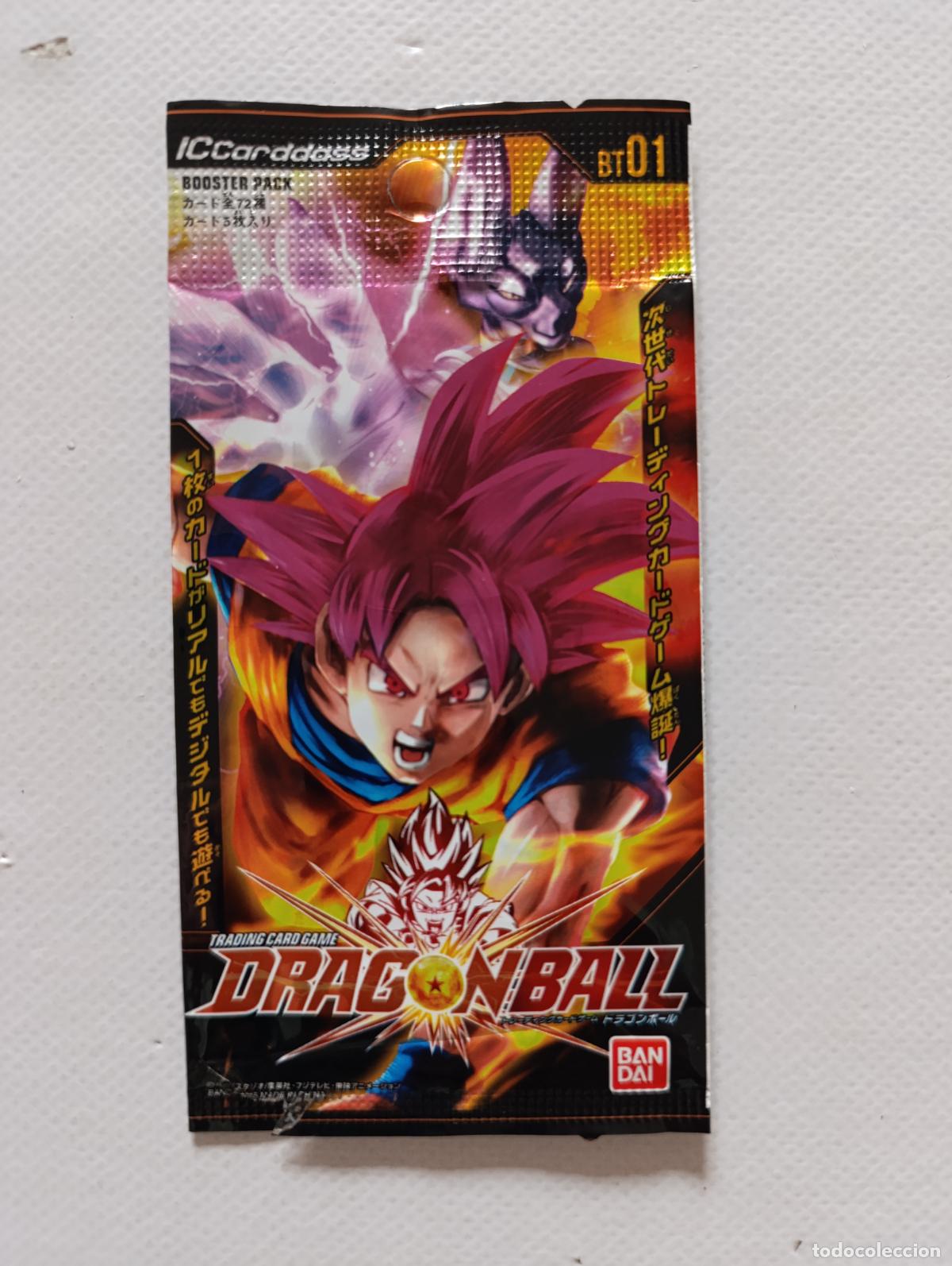 Trading Cards: SOBRE VACIO DRAGON BALL TRADING CARD GAME - BANDAI 2015 - ESTA VACIO (209A)