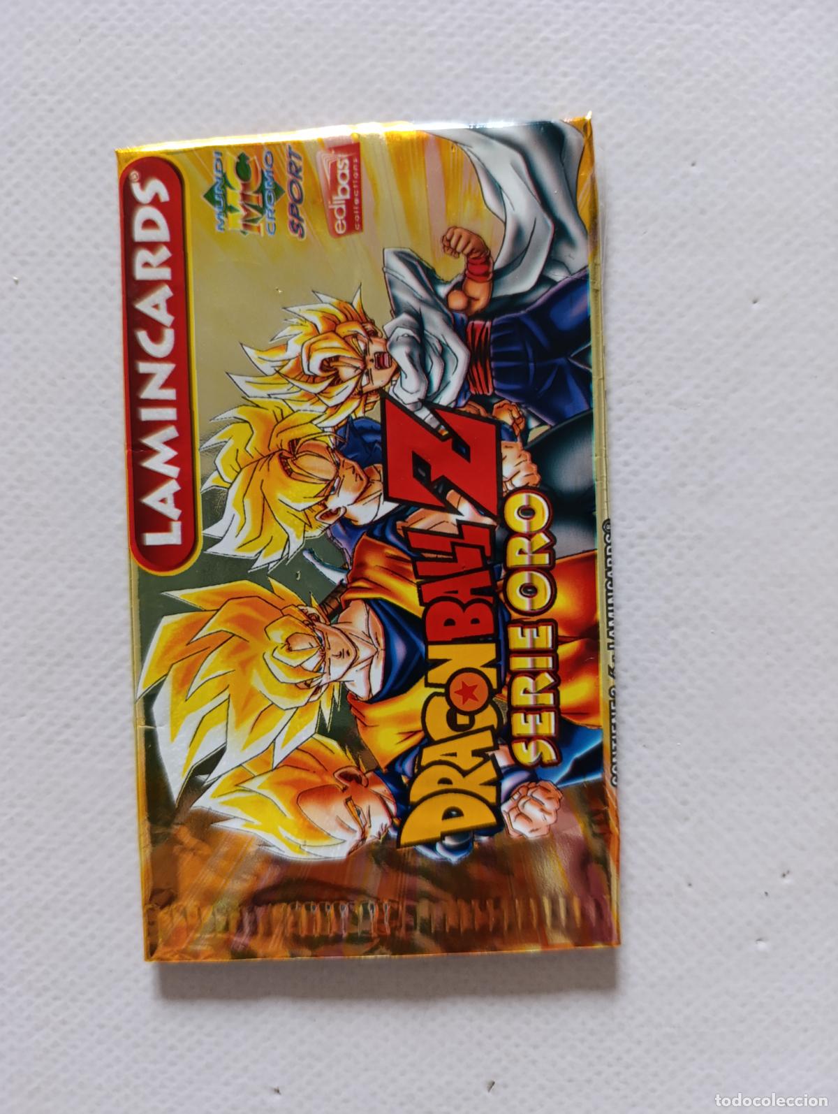 Trading Cards: SOBRE VACIO DRAGON BALL Z SERIE ORO LAMINCARDS - EDIBAS - ESTA VACIO (209A)