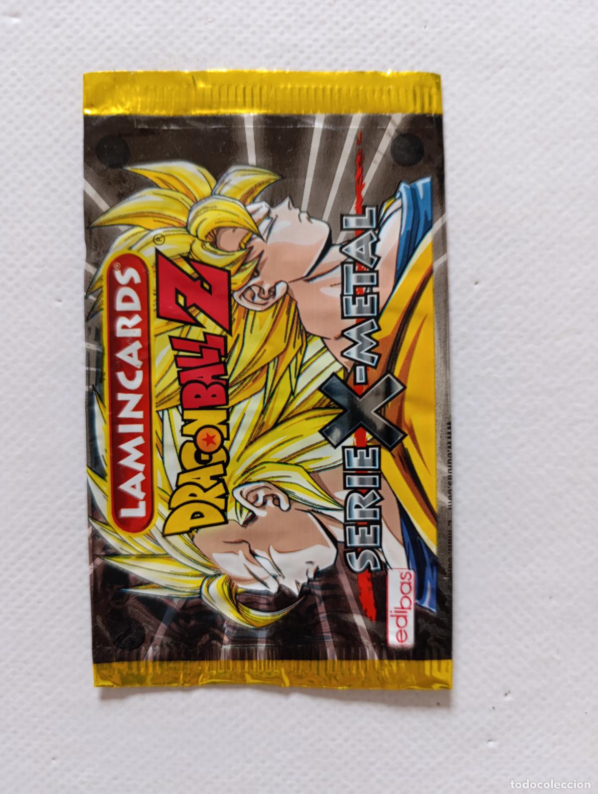 Trading Cards: SOBRE VACIO DRAGON BALL Z SERIE X-METAL LAMINCARDS - EDIBAS - ESTA VACIO (209A)