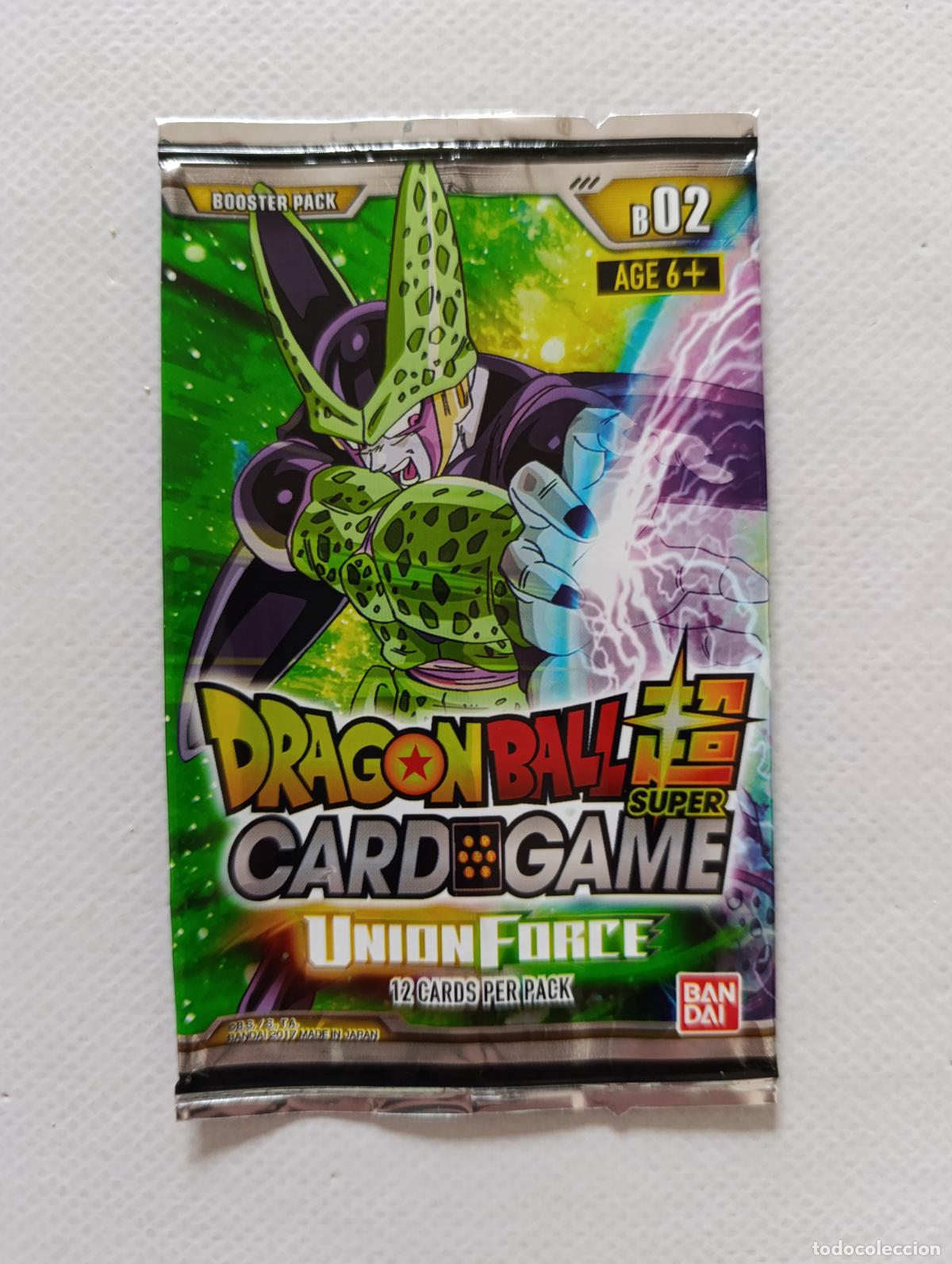 Trading Cards: SOBRE VACIO DRAGON BALL SUPER CARD GAME UNION FORCE - BANDAI 2017 - ESTA VACIO (209A)