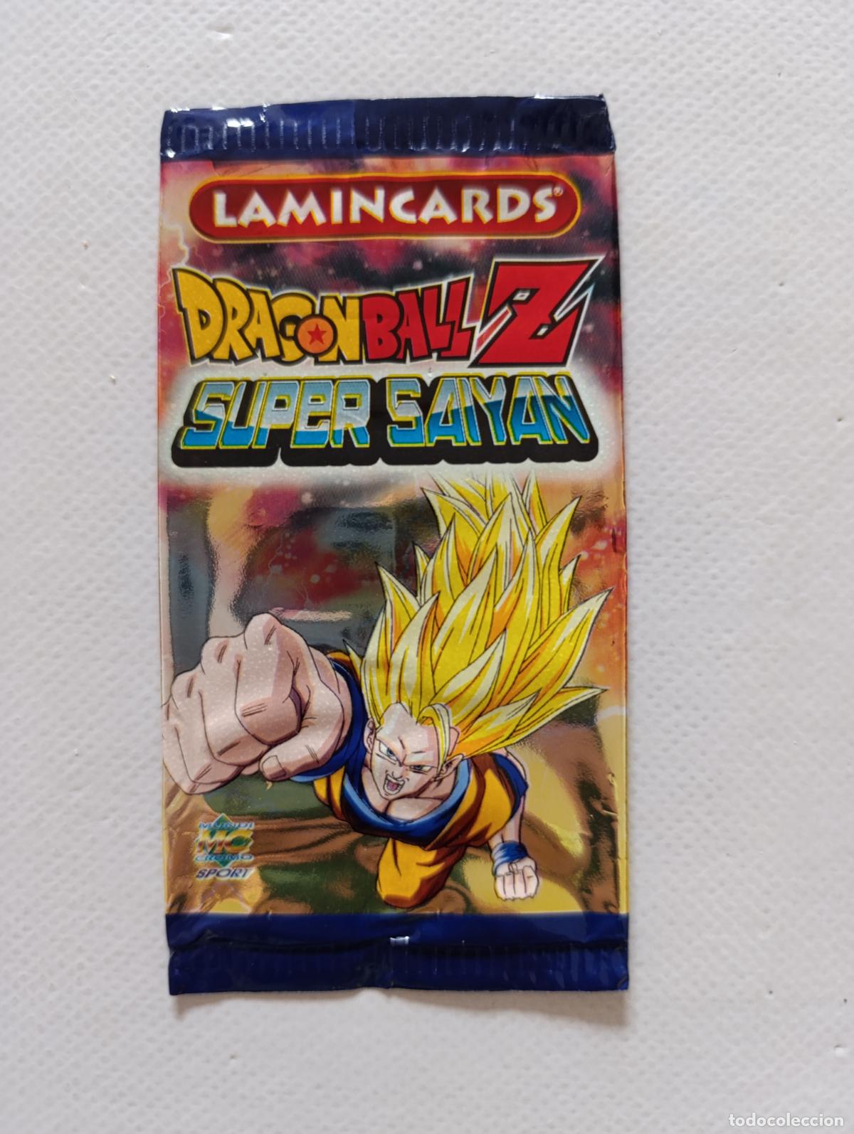 Trading Cards: SOBRE VACIO DRAGON BALL Z SUPER SAIYAN LAMINCARDS - EDIBAS - ESTA VACIO (209A)
