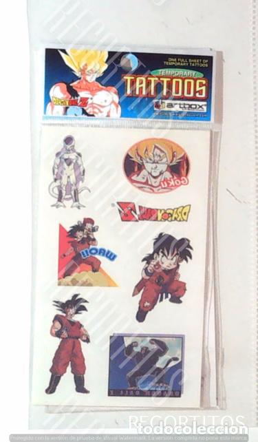 Trading Cards: DRAGON BALL Z TATTOOS ARTBOX