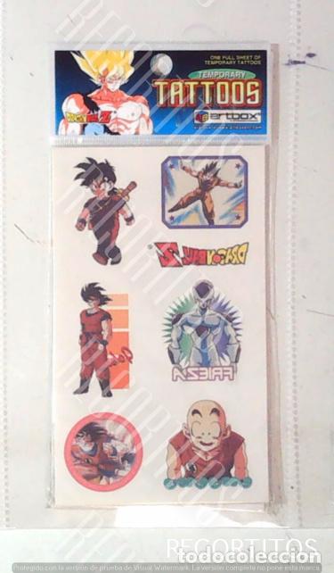 Trading Cards: DRAGON BALL Z TATTOOS ARTBOX