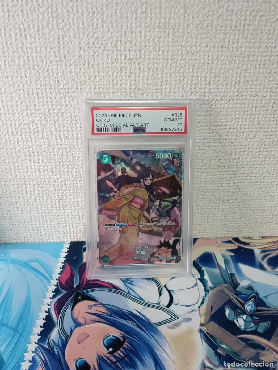 Trading Cards: PSA 10 Okiku (OP01-035) 500 Years into the Future One Piece versi&oacute;n japonesa