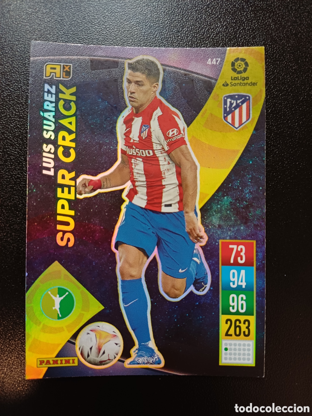 Sammelkarten: #447 LUIS SUAREZ ATLETICO DE MADRID SUPER CRACK PANINI ADRENALYN XL 2021-22