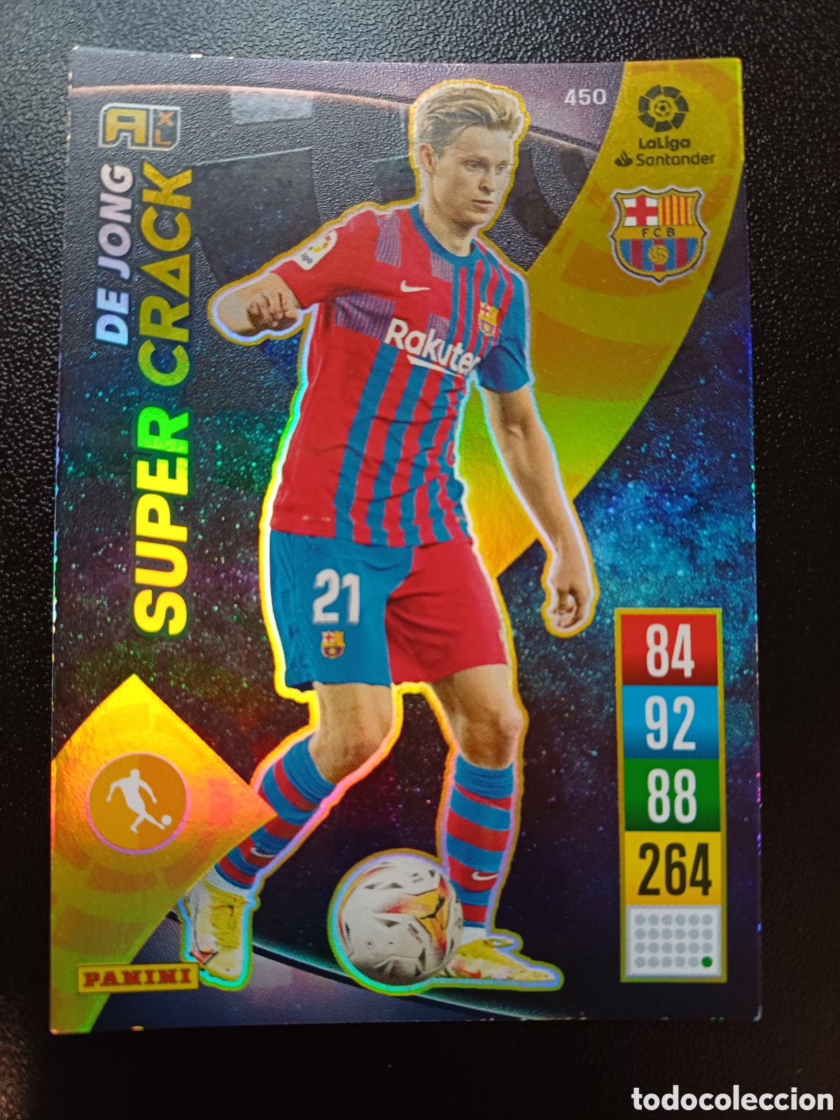 Sammelkarten: #450 DE JONG FC BARCELONA SUPER CRACK PANINI ADRENALYN XL 2021-22