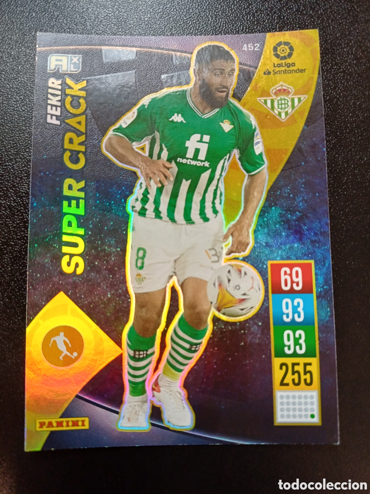 Trading Cards: #452 FEKIR REAL BETIS BALOMPIE SUPER CRACK PANINI ADRENALYN XL 2021-22