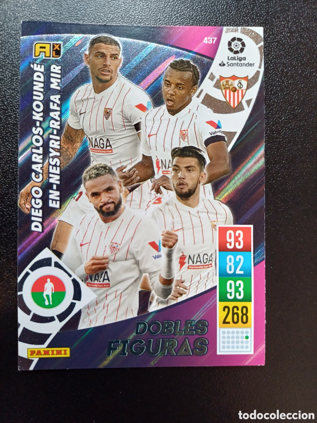 Trading Cards: #437 SEVILLA CF DOBLES FIGURAS PANINI ADRENALYN XL 2021-22
