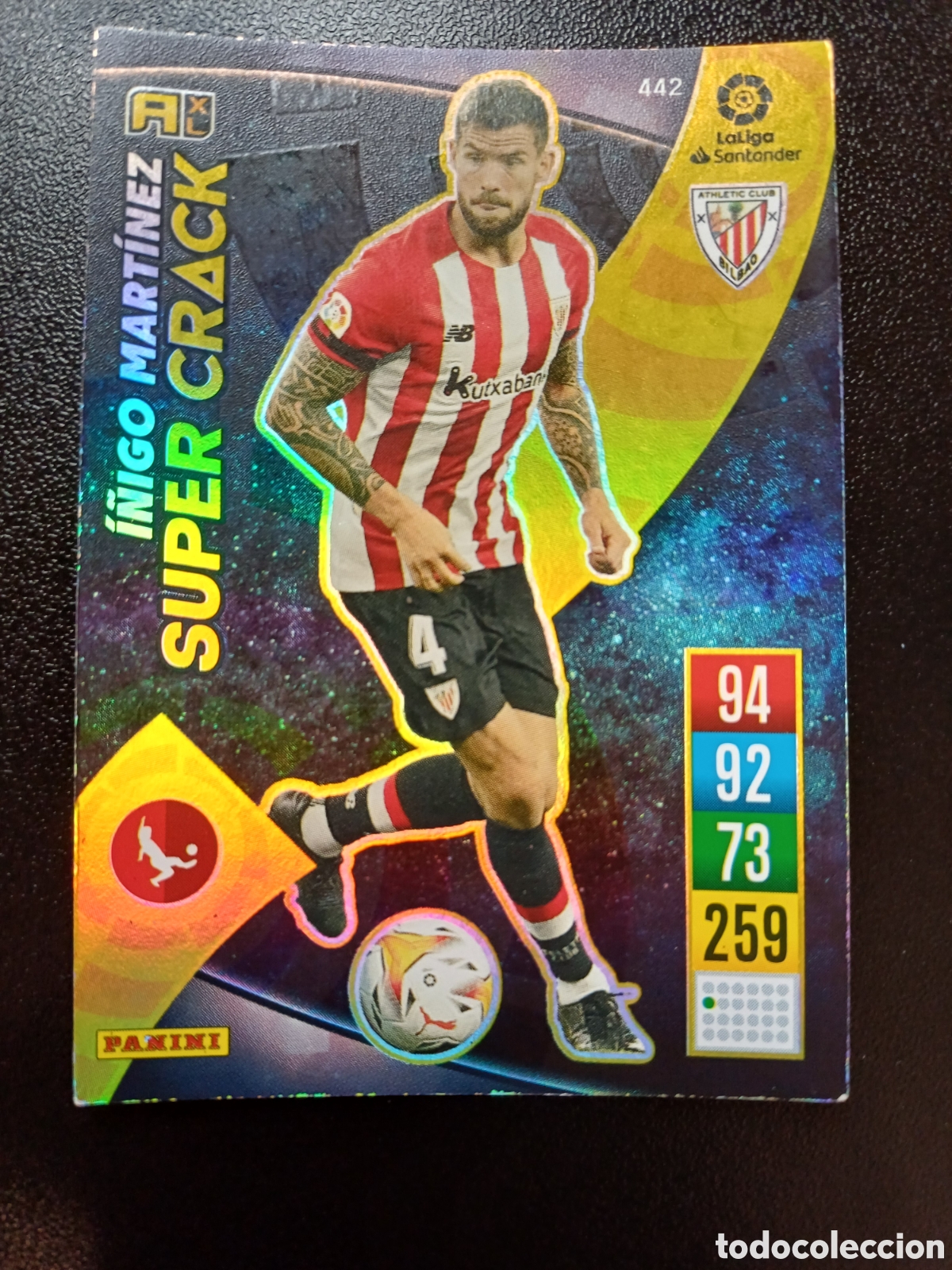 Trading Cards: #442 I&Ntilde;IGO MARTINEZ ATHLETIC BILBAO SUPER CRACK PANINI ADRENALYN XL 2021-22