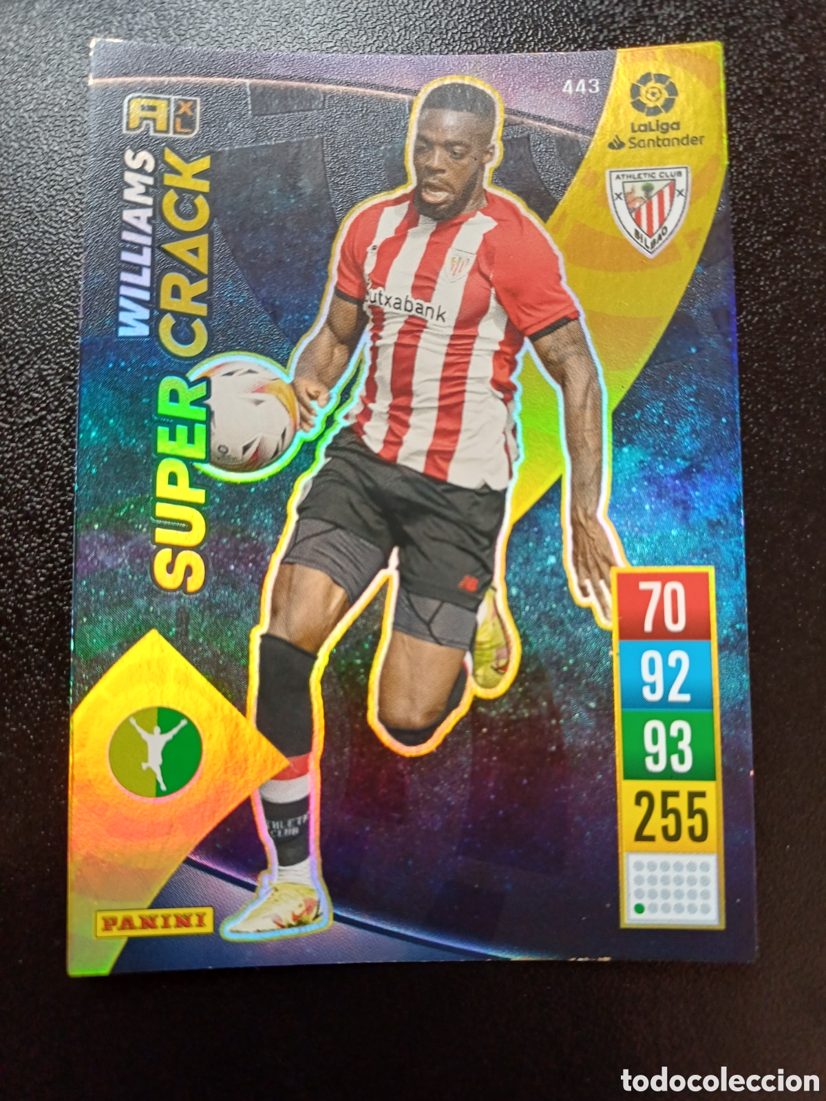 Trading Cards: #443 WILLIAMS ATHLETIC BILBAO SUPER CRACK PANINI ADRENALYN XL 2021-22