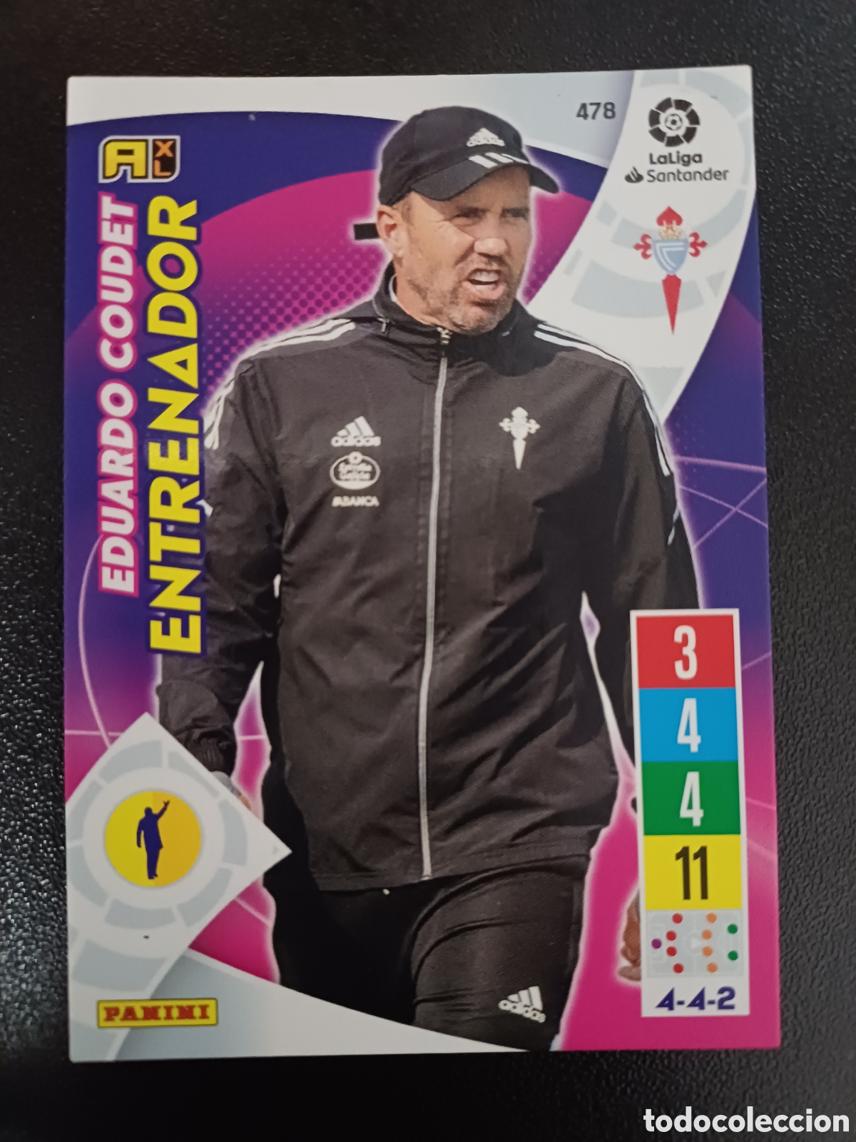 Trading Cards: #478 EDUARDO COUDET CELTA DE VIGO PANINI ADRENALYN XL 2021-22