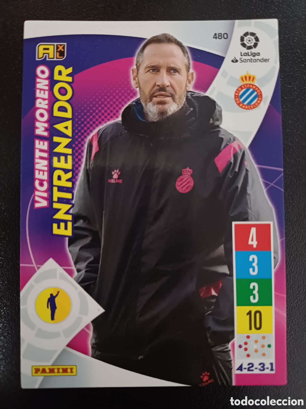 Trading Cards: #480 VICENTE MORENO RCD ESPANYOL PANINI ADRENALYN XL 2021-22