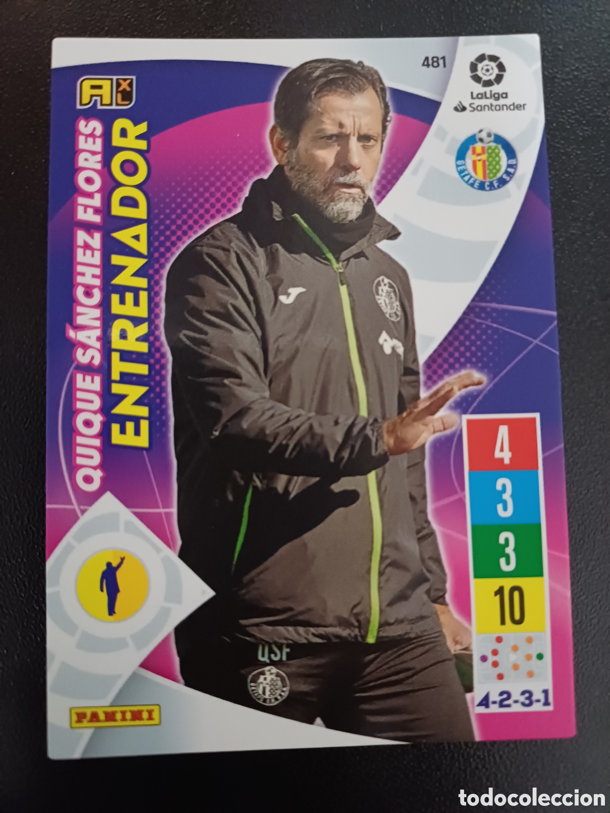 Figurine Collezionabili: #481 QUIQUE SANCHEZ FLORES GETAFE SAD PANINI ADRENALYN XL 2021-22
