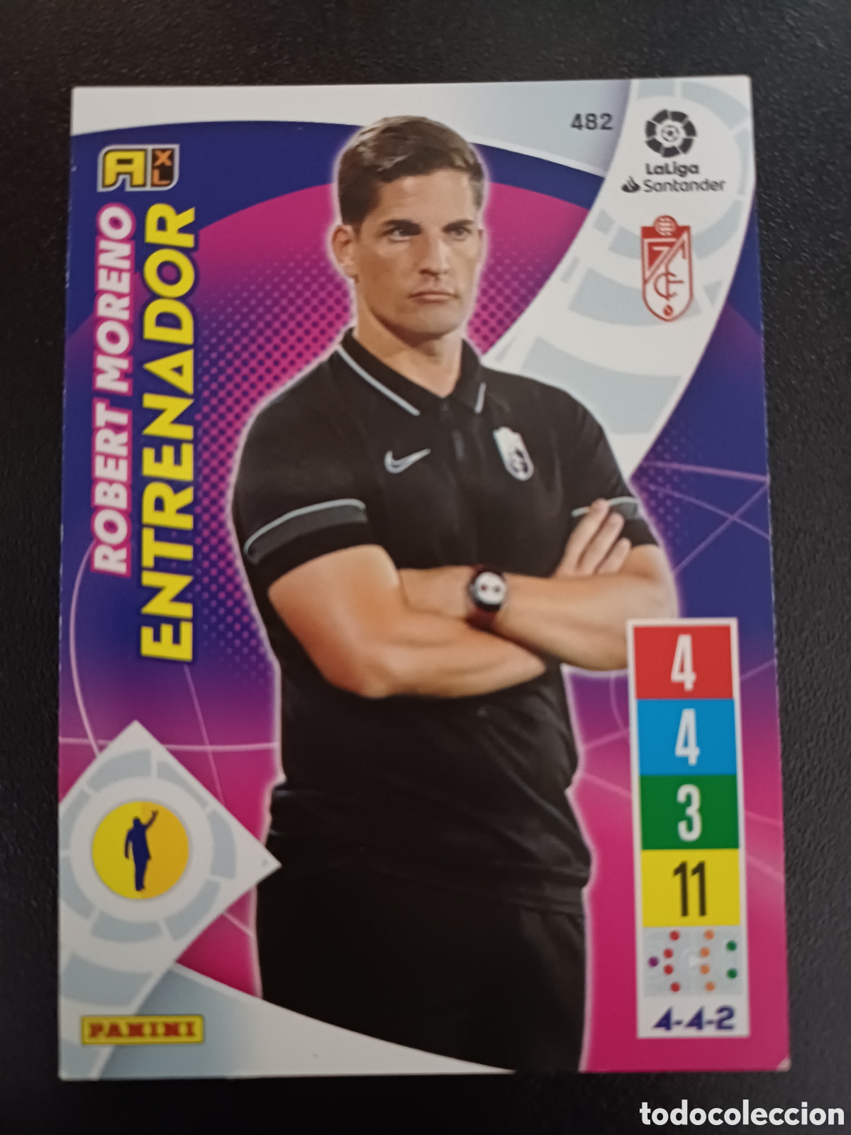 Trading Cards: #482 ROBERT MORENO GRANADA CF PANINI ADRENALYN XL 2021-22