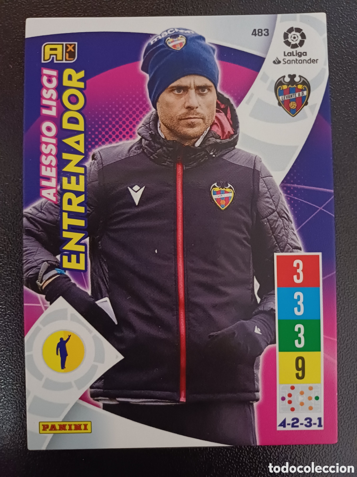 Trading Cards: #483 ALESSIO LISCI LEVANTE UD PANINI ADRENALYN XL 2021-22
