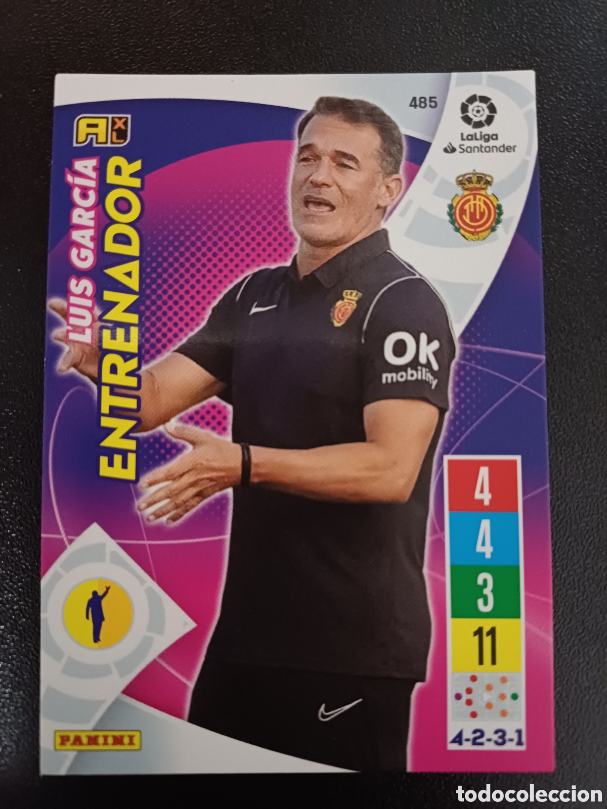 Trading Cards: #485 LUIS GARCIA RCD MALLORCA PANINI ADRENALYN XL 2021-22