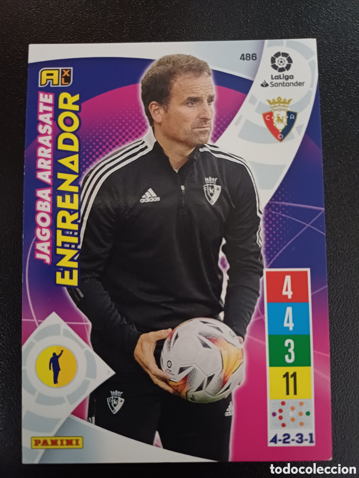 Trading Cards: #486 JAGOBA ARRASATE CD OSASUNA PANINI ADRENALYN XL 2021-22