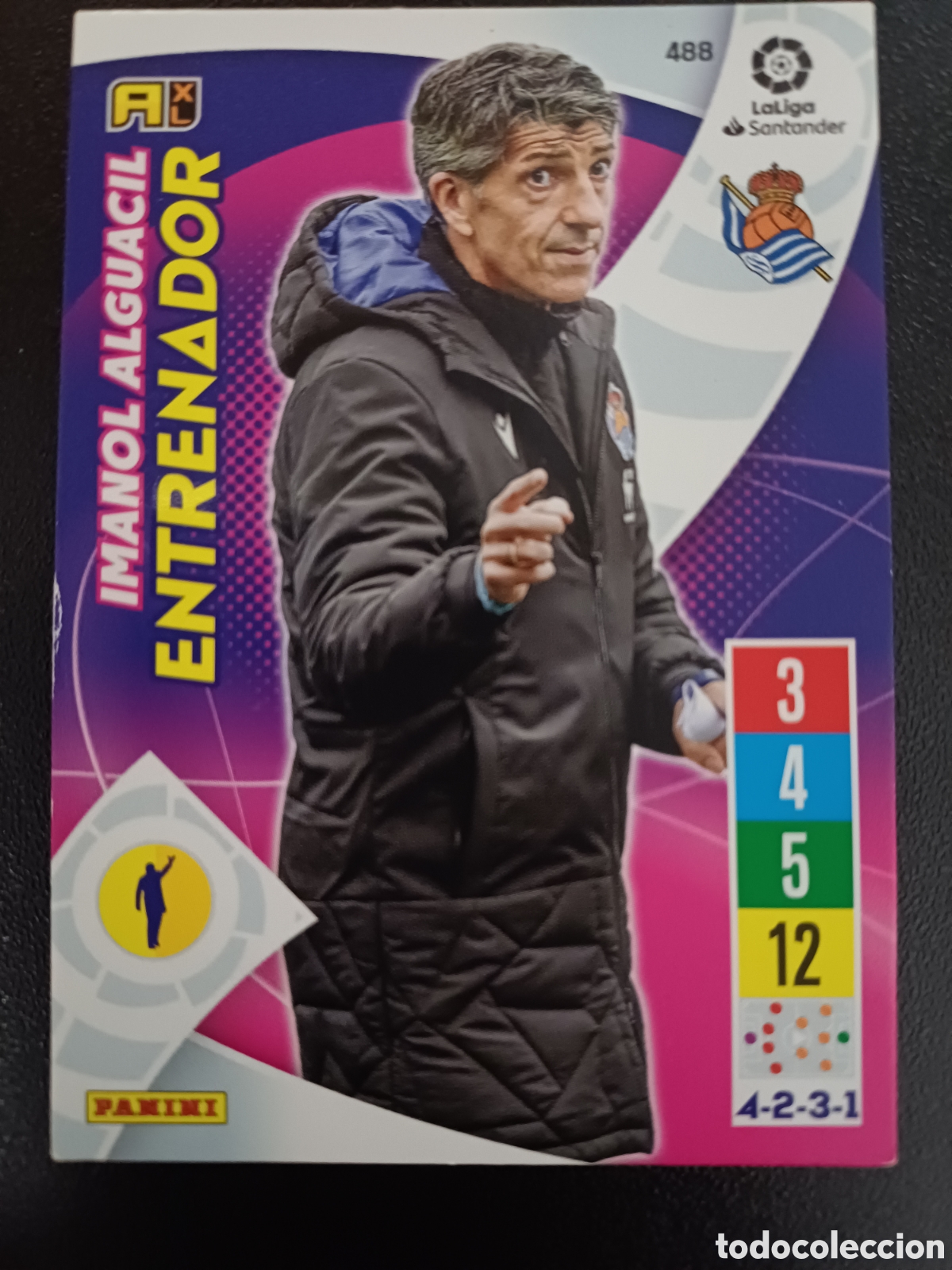 Trading Cards: #488 IMANOL ALGUACIL REAL SOCIEDAD PANINI ADRENALYN XL 2021-22