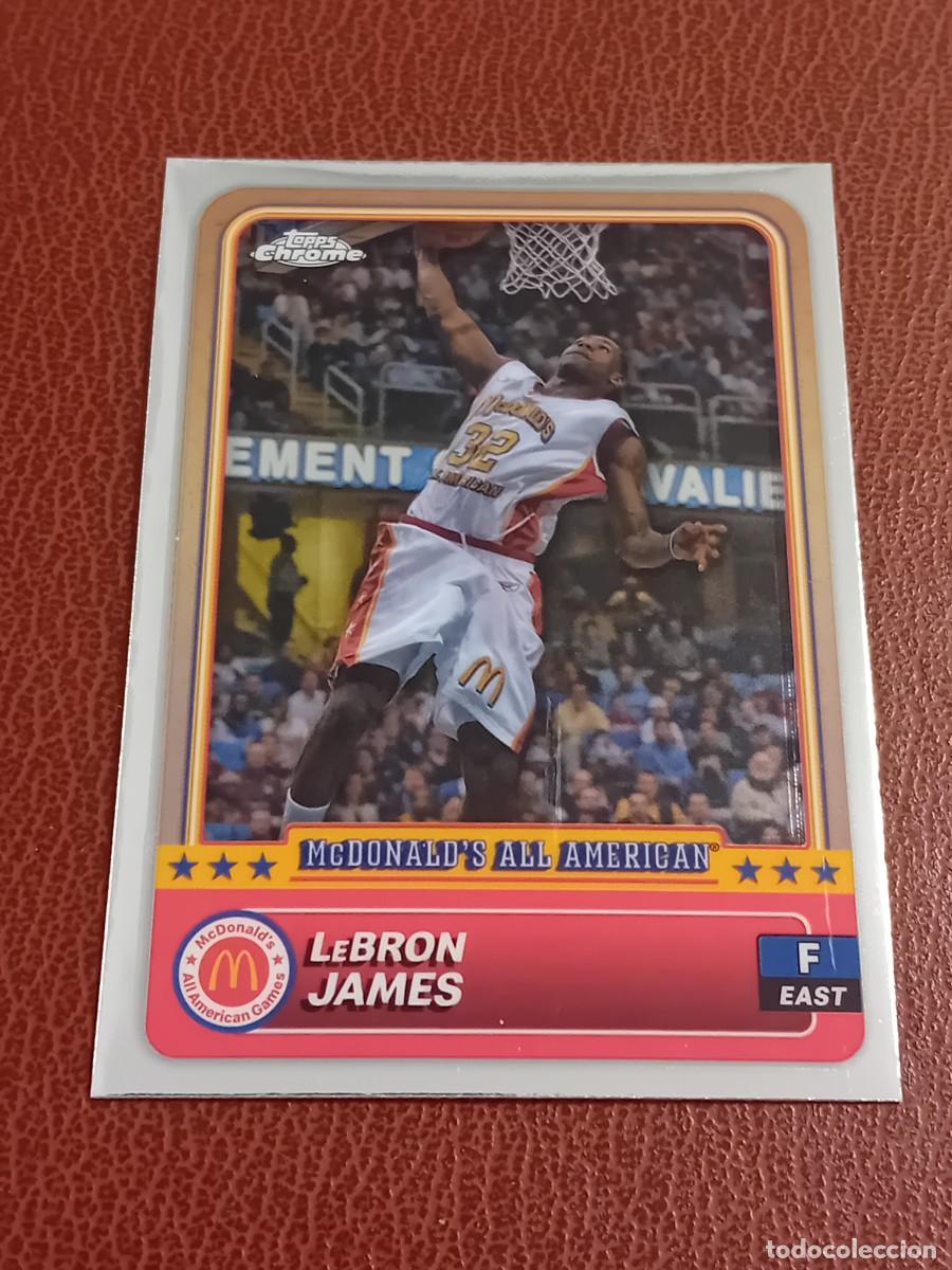 Trading Cards: Card 50 LeBron James Topps Chrome 2024
