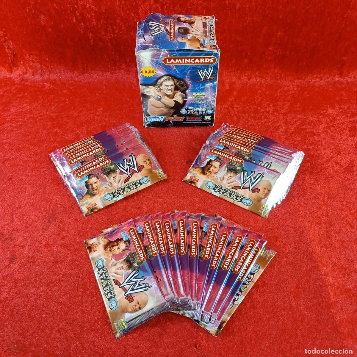 Trading Cards: GRAN LOTE DE CARTAS - LAMINCARDS - 30 SOBRES DE 3 CARTAS - NEW PRESSING STARS - SMACK DOWN / 2872