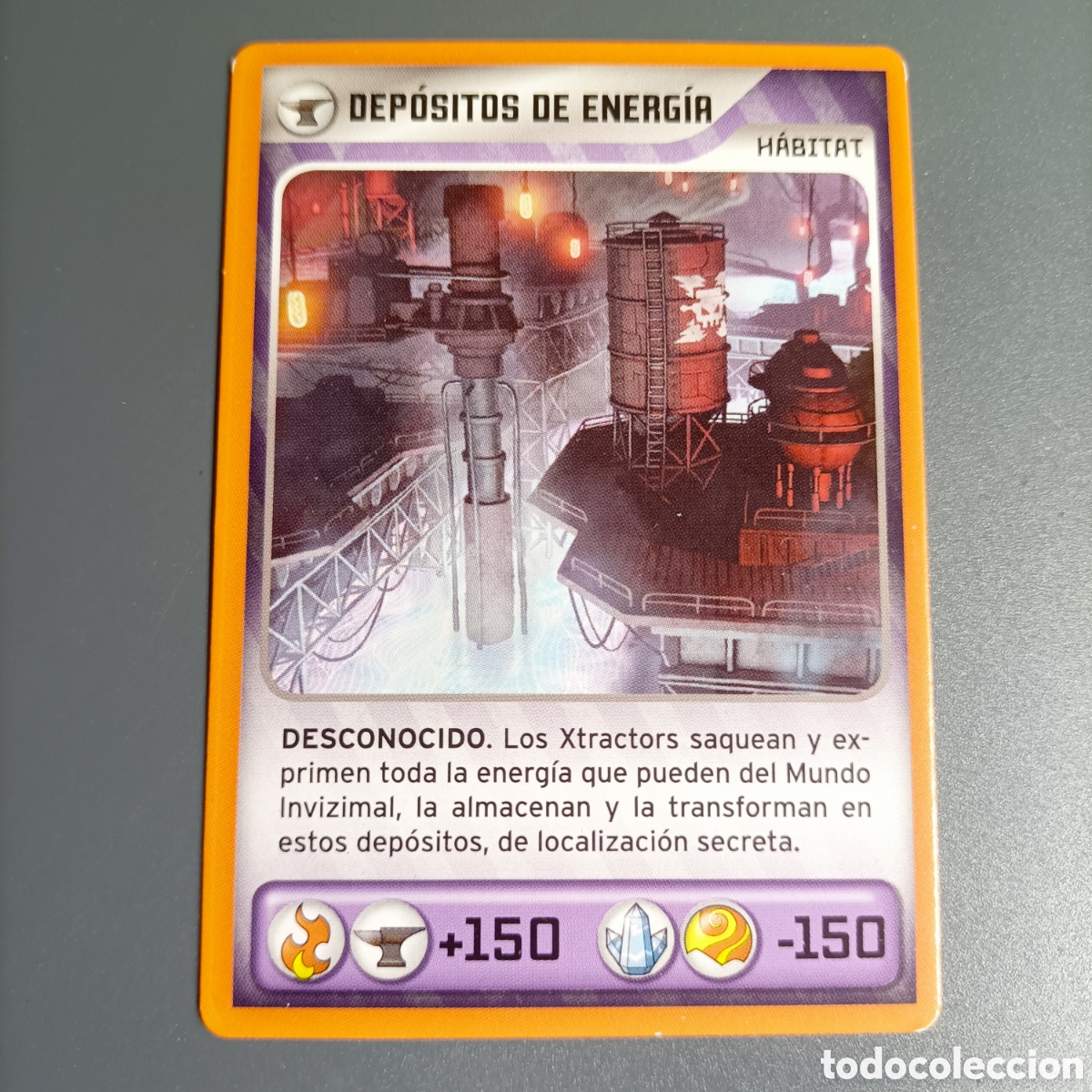 Trading Cards: CARTA INVIZIMALS. PANINI 2014 - №405 DEPOSITOS DE ENERG&Iacute;A