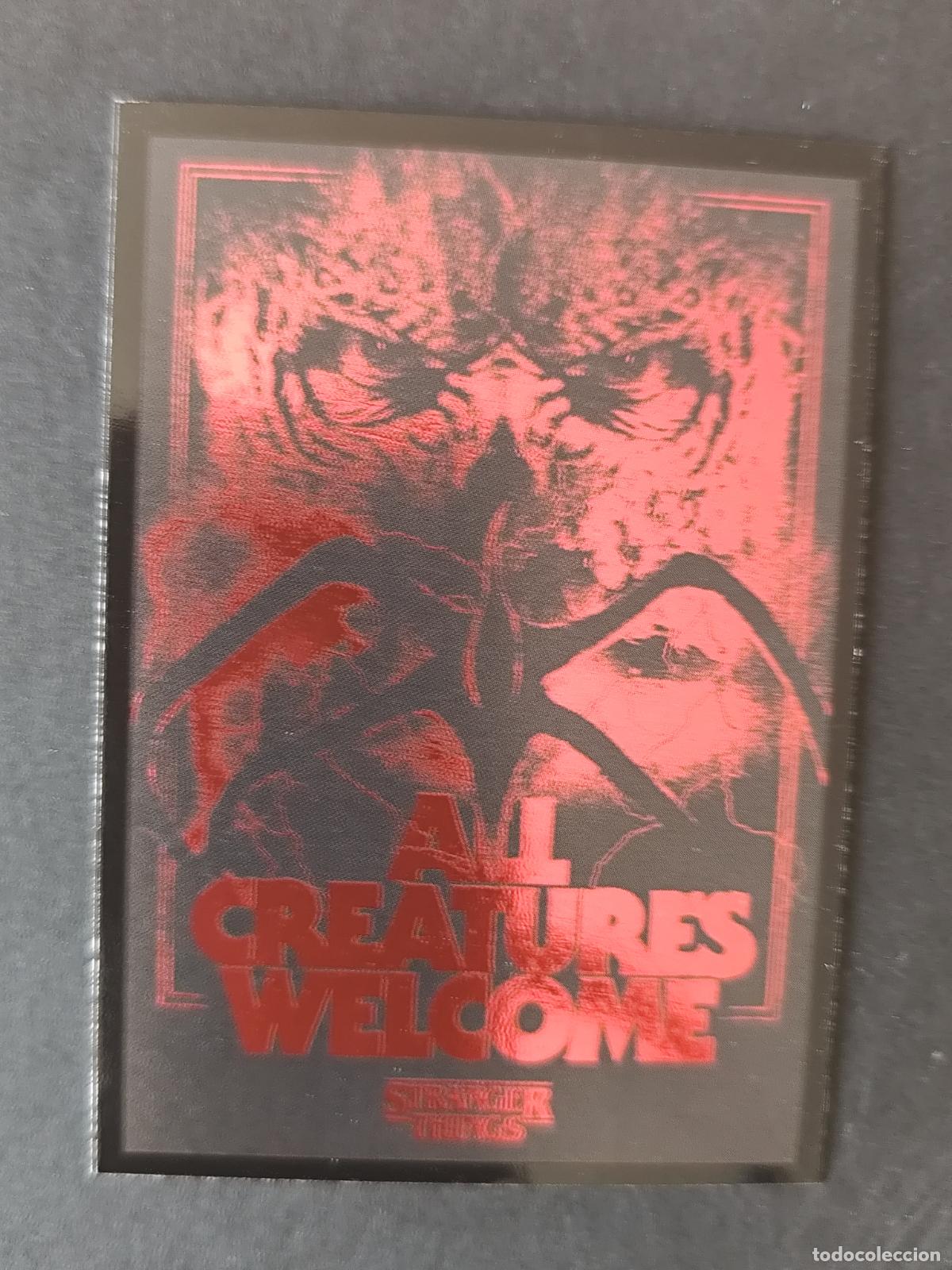 Trading Cards: CARD 154 CRIATURAS Y MONSTRUOS STRANGER THINGS THIS IS OUR STORY 2026 PANINI