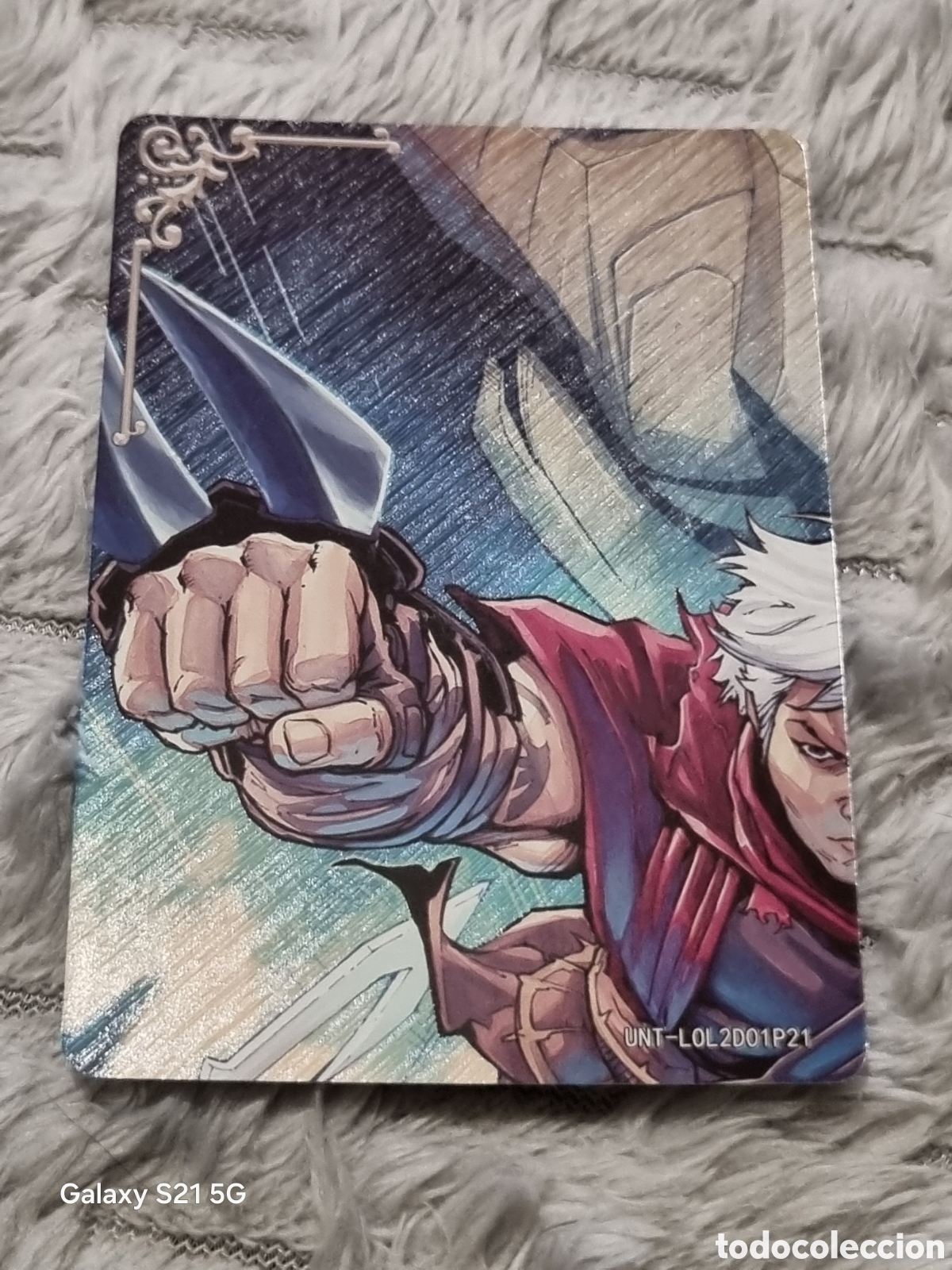 Trading Cards: ZED - CARTA LEAGUE OF LEGENDS