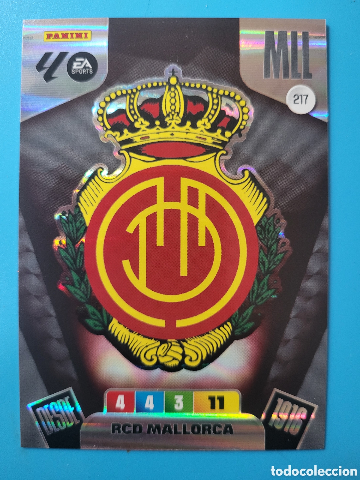 Trading Cards: 217 RCD Mallorca [Escudo] / Adrenalyn XL 2025